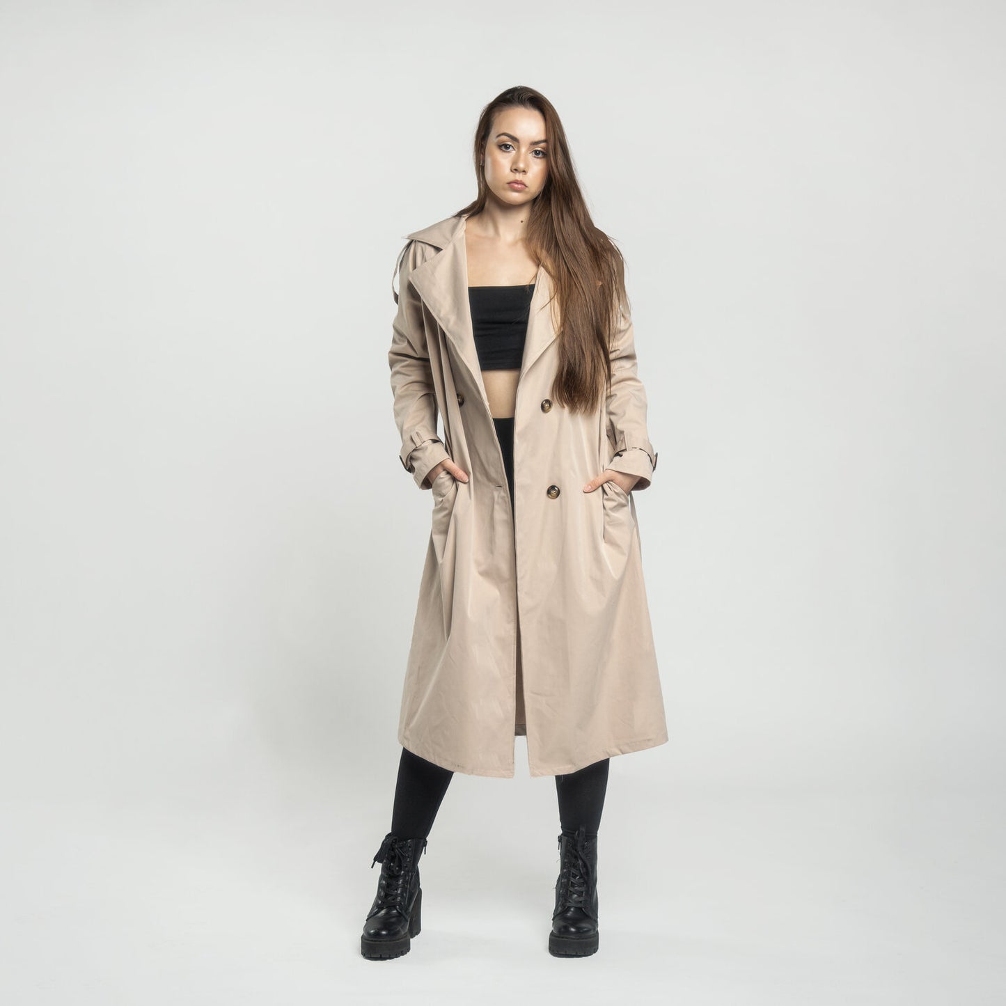 Übergang Trenchcoat