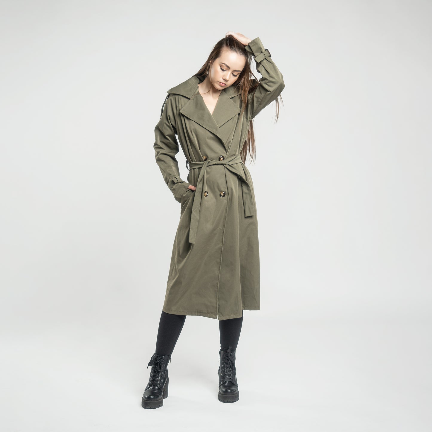 Übergang Trenchcoat