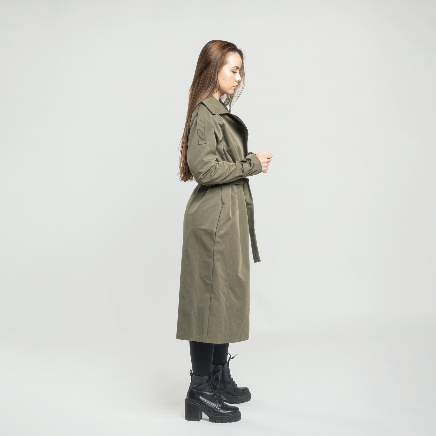 Übergang Trenchcoat