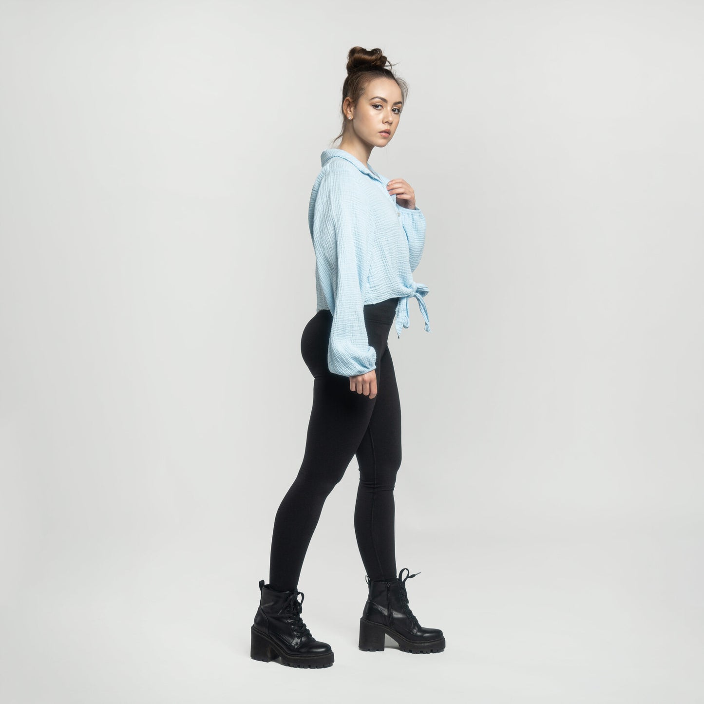 Musselin Bluse