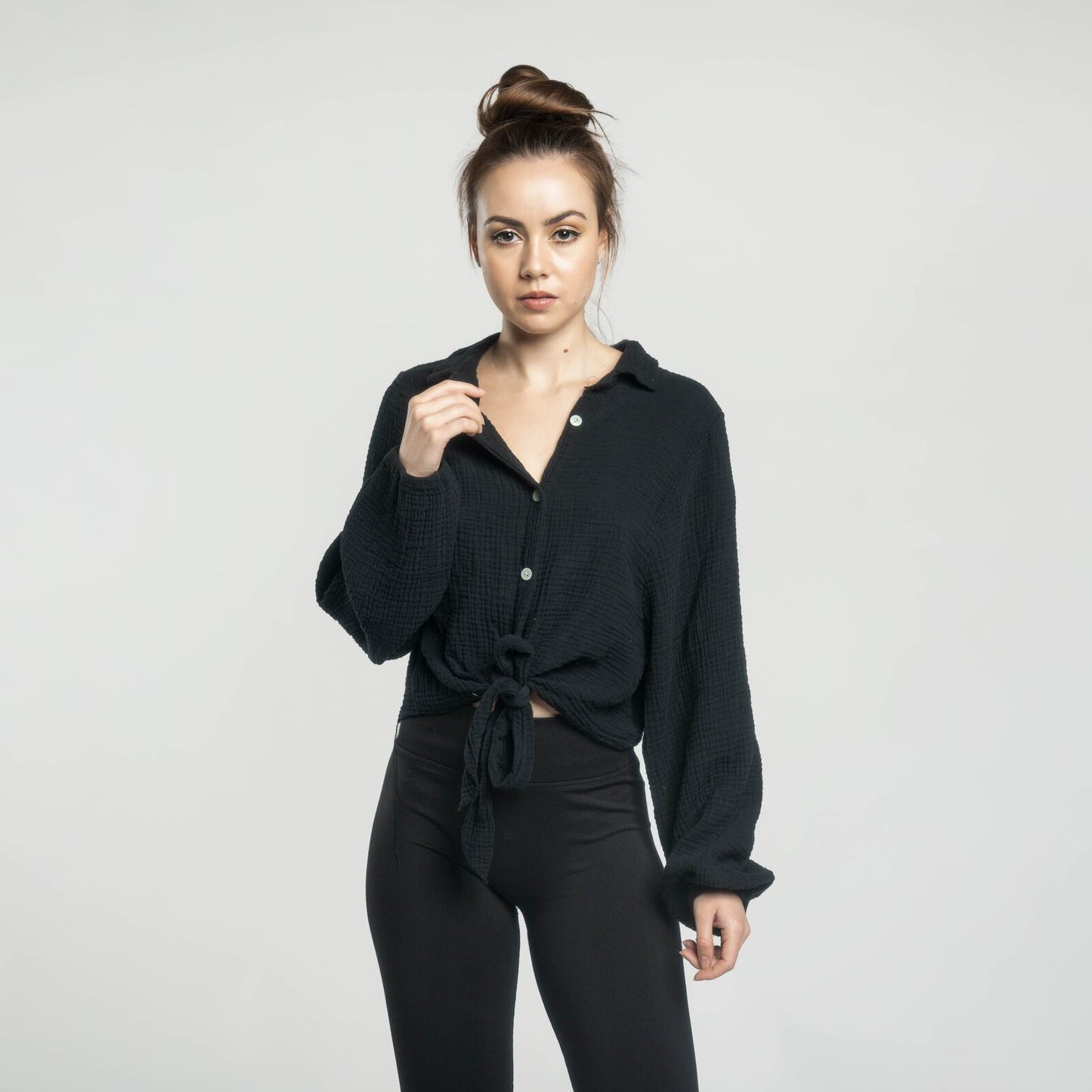 Musselin Bluse