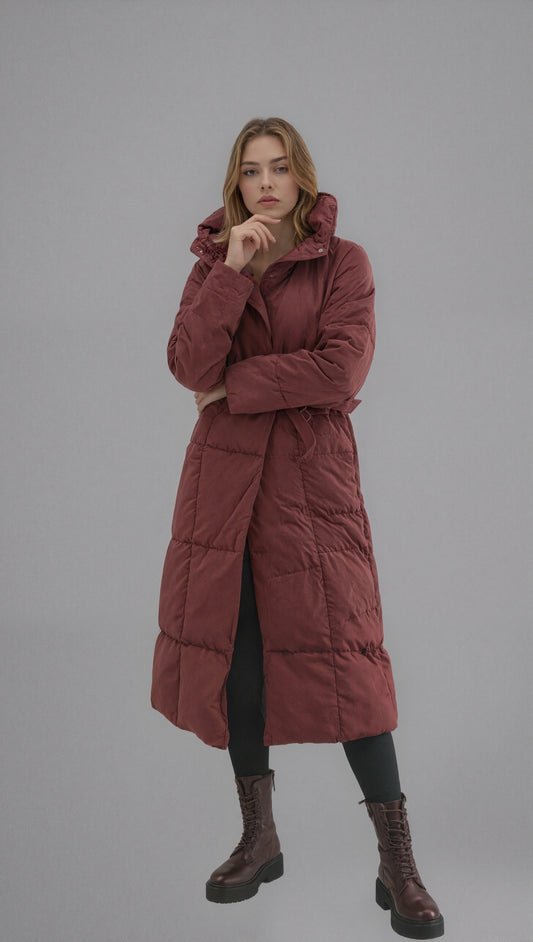 Puffer Mantel Cherry Koko