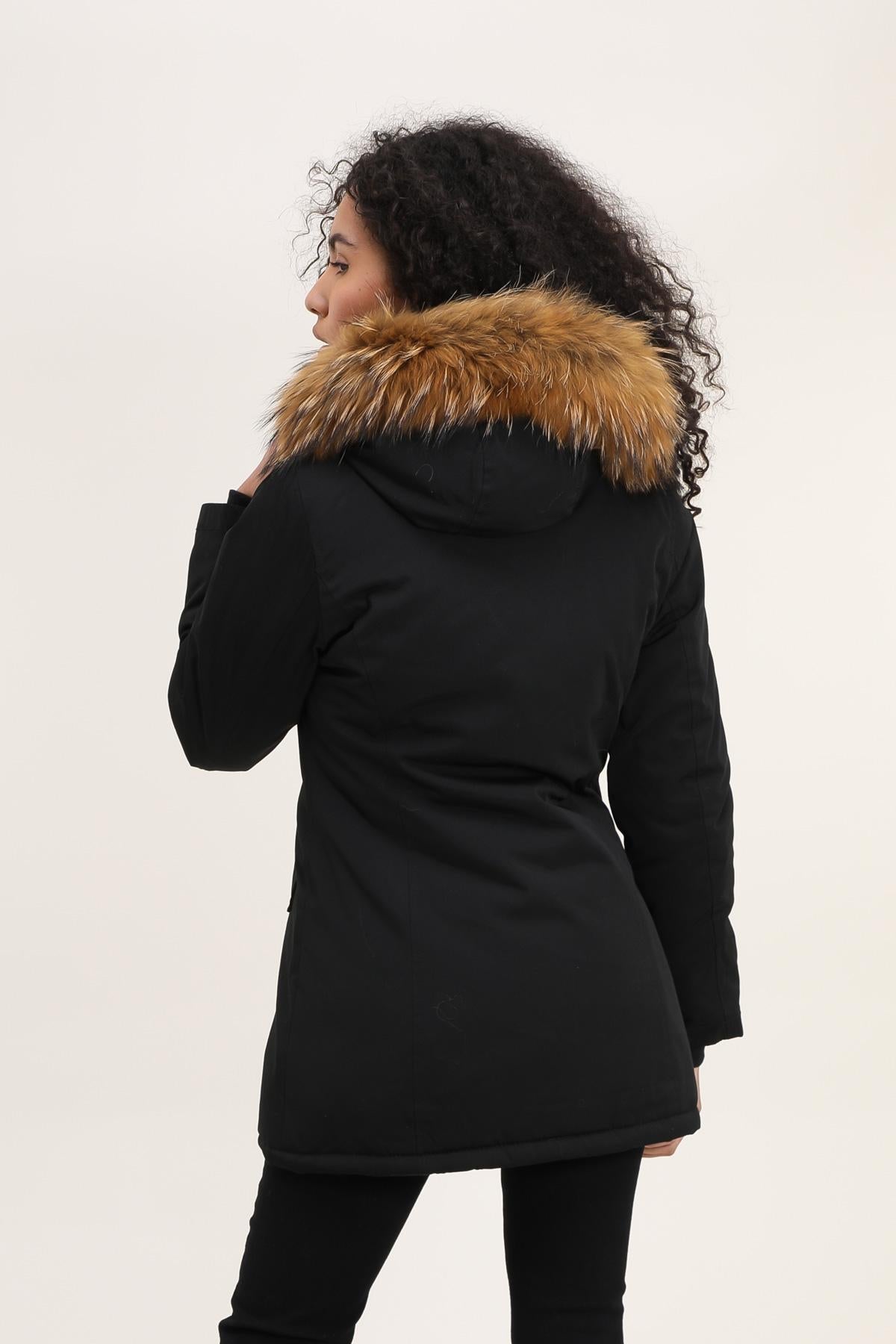 Winterjacke mit Pelz